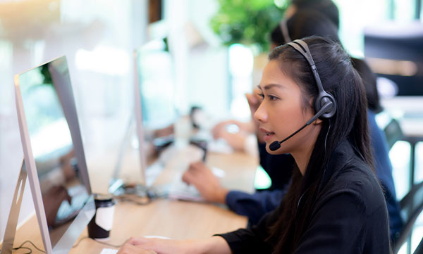 customer interaction management happening in the call center